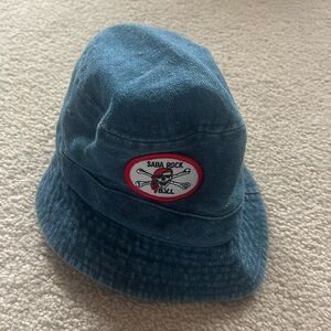 SABA ROCK, BRITISH VIRGIN ISLANDS VINTAGE TODDLER SUN HAT